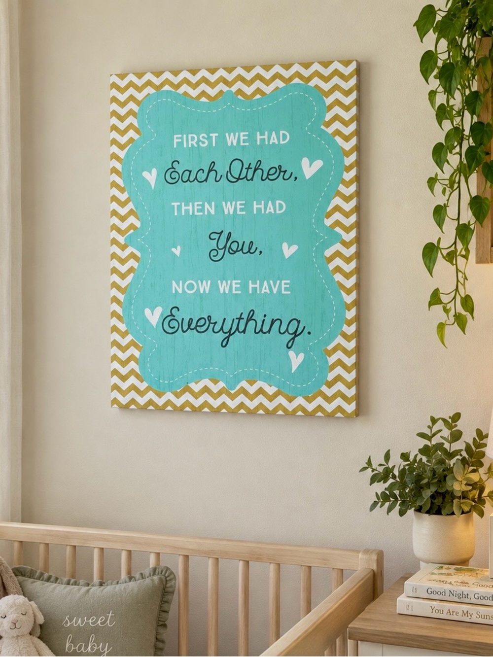 Large Family Quote Wall Decor 20x25 Nursery Baby Kids Family Room